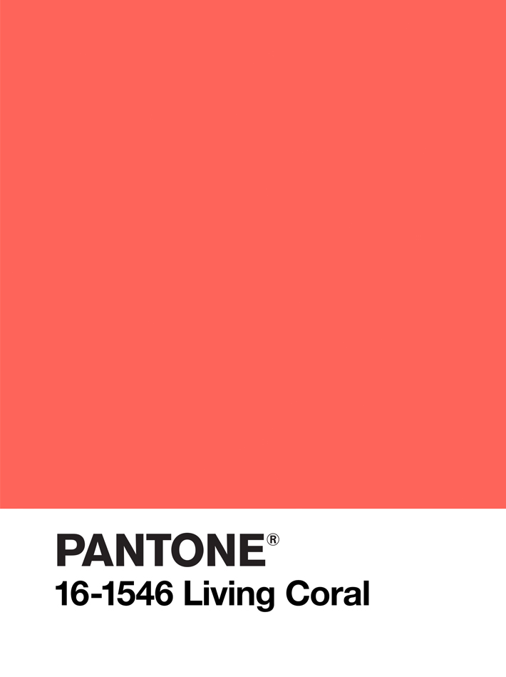 PANTONE LIVING CORAL