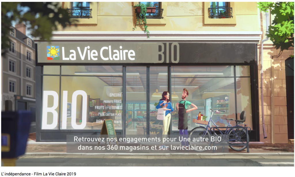 Publicité La Vie Claire Le blog de l'Agence de Communication Artenium